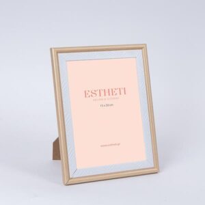 ΚΟΡΝΙΖΑ (15x20) ΠΛΑΣΤΙΚΗ ΛΕΥΚΗ - ΑΝΟΙΧΤΟ ΚΑΦΕ