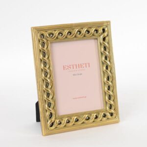 ΚΟΡΝΙΖΑ (10x15) ΠΟΛΥΡΕΣΙΝ ΑΛΥΣΙΔΑ ΧΡΥΣΗ 16.9x2x22cm