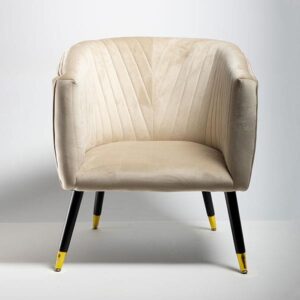 ΠΟΛΥΘΡΟΝΑ ΒΕΛΟΥΔΟ ΕΚΡΟΥ ΜΕ ΜΑΥΡΟ-ΧΡΥΣΟ ΞΥΛΙΝΑ ΠΟΔΙΑ 74x70x81cm