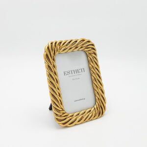 ΚΟΡΝΙΖΑ ΠΛΕΞΟΥΔΑ(10x15) ΑΝΤΙΚΕ ΧΡΥΣΟ 14.5x1.5x19.5cm