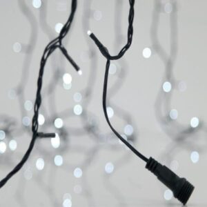 ΣΕΙΡΑ, 300 LED 3mm, 31V ΜΕΤΑΣΧΗΜΑΤΙΣΤΗ, 4 ΕΠΕΚΤΑΣΕΙΣ ΕΩΣ 3 ΣΕΤ, ΠΡΑΣΙΝΟ PVC ΚΑΛΩΔΙΟ, ΛΕΥΚΟ LED ΑΝΑ 5cm, ΠΡΟΕΚΤΑΣΗ ΠΑΡΟΧΗΣ 3m, ΙΡ44