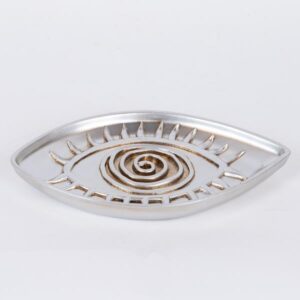 ΠΙΑΤΕΛΑ ΜΑΤΙ ΠΟΛΥΡΕΖΙΝ ΑΣΗΜΙ 20.9x12x1.7cm