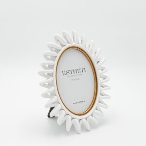 ΚΟΡΝΙΖΑ (10x15) ΠΟΛΥΡΕΖΙΝ ΛΕΥΚΗ 17x2x22cm