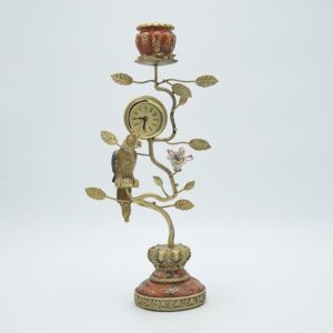 ΚΗΡΟΠΗΓΙΟ ΠΟΥΛΙ ΜΕ ΡΟΛΟΙ ΠΟΛΥΡΕΖΙΝ ΧΡΥΣΟ - ΧΡΩΜΑΤΑ 22x9x32cm