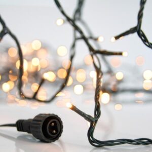 ΣΕΙΡΑ, 200 LED 3mm, 31V ΜΕΤΑΣΧΗΜΑΤΙΣΤΗ, 4 ΕΠΕΚΤΑΣΕΙΣ ΕΩΣ 3 ΣΕΤ, ΠΡΑΣΙΝΟ PVC ΚΑΛΩΔΙΟ, ΘΕΡΜΟ ΛΕΥΚΟ LED ANA 5cm, ΠΡΟΕΚΤΑΣΗ ΠΑΡΟΧΗΣ 3m, ΙΡ44